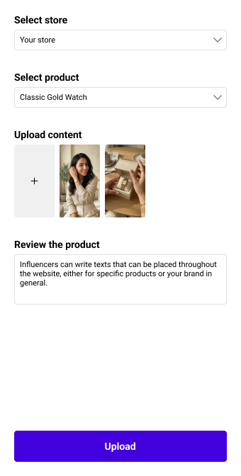 You don't manage content
